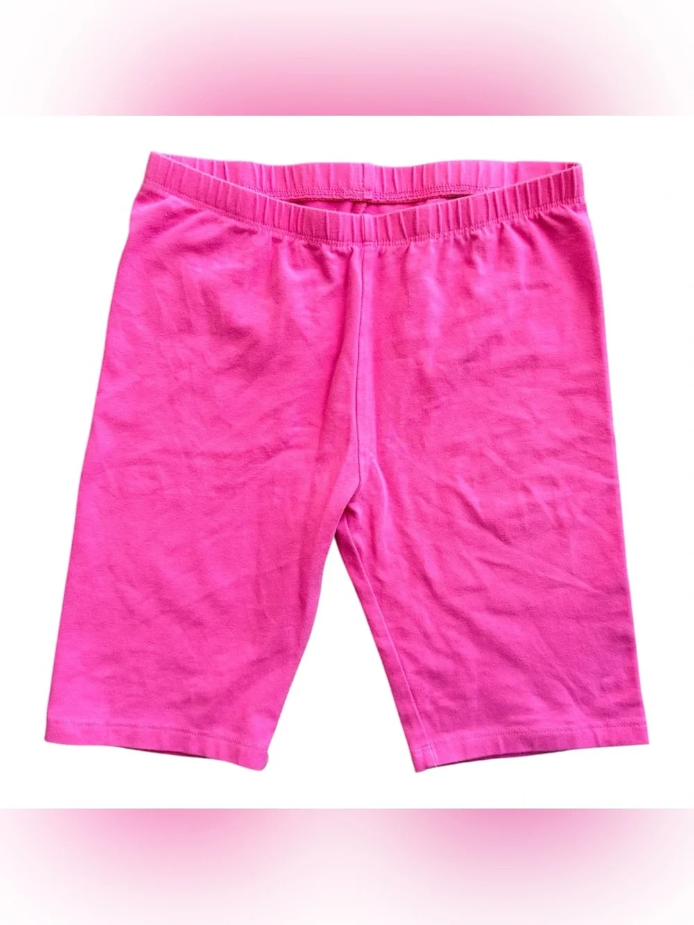 Children's place 10/12 girls pink biker shorts